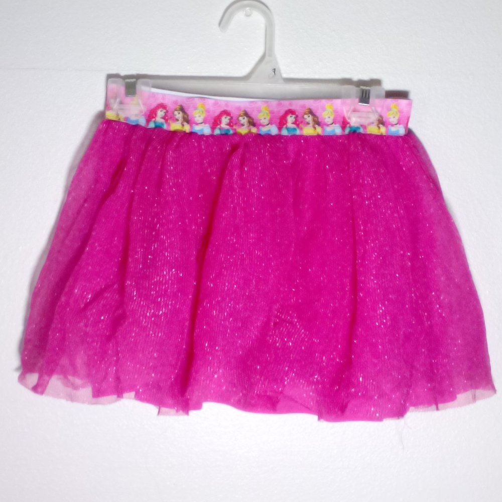 Girls Pink Sparkle Disney Princess TuTu